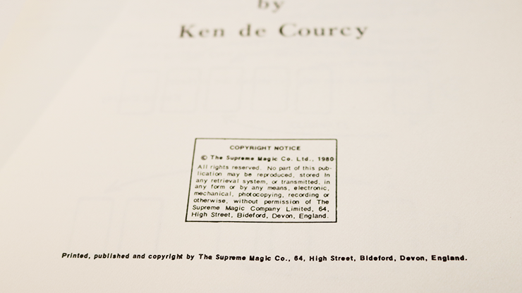 33 Tricks with the Pateo Force by Ken de Courcy