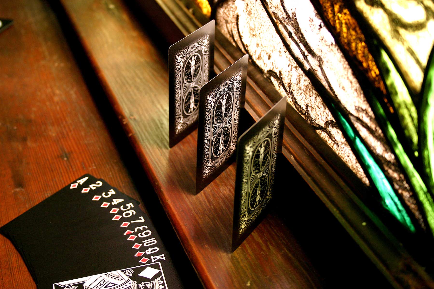 Black Ghost Playing Cards