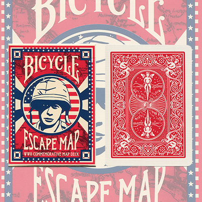 Bicycle escape map store deck