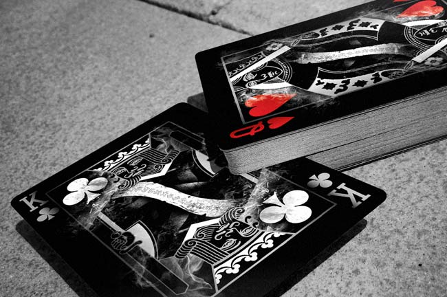 Black Arcane Playing Cards