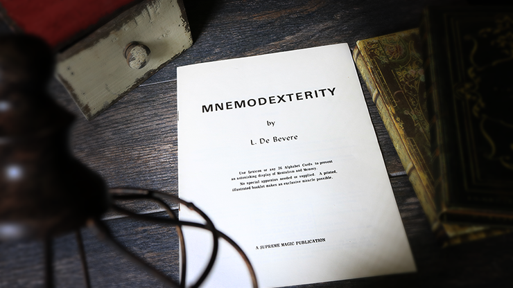 Mnemodexterity by L. De Bevere