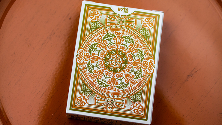 Olive Tally Ho Playing Cards