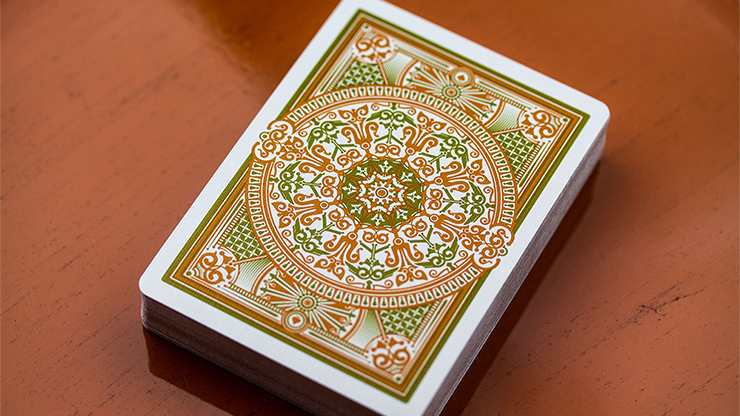 Olive Tally Ho Playing Cards