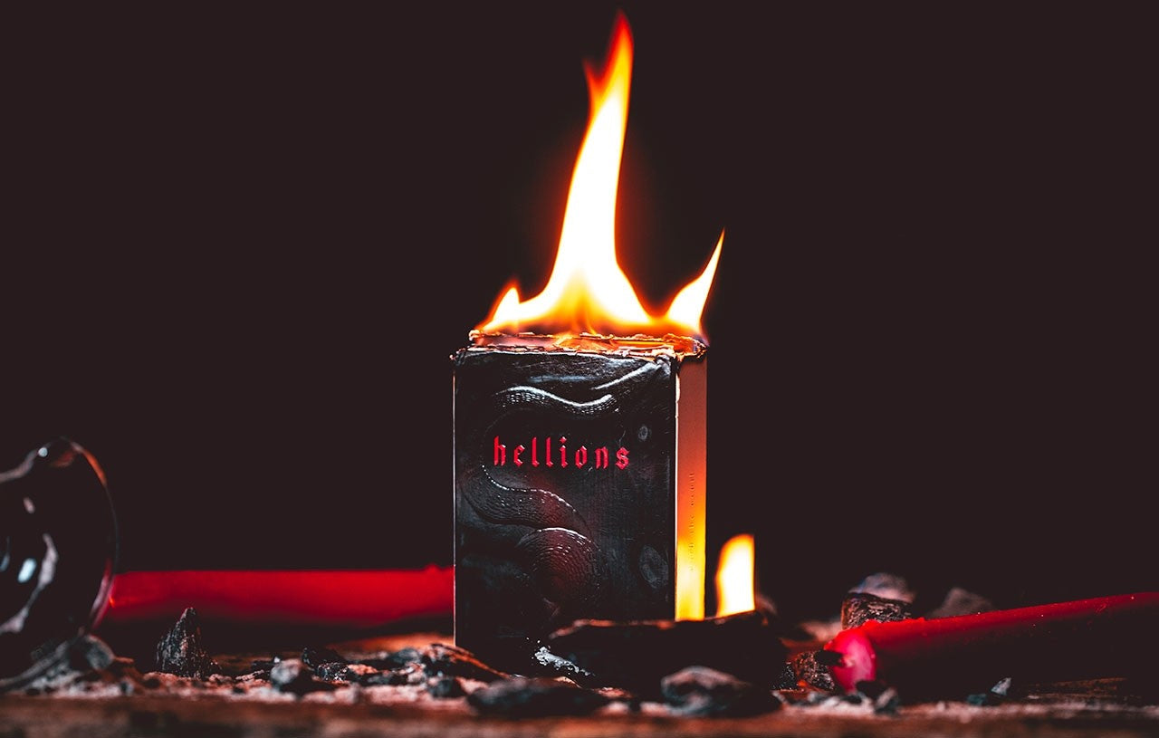 Red Hellions Playing Cards