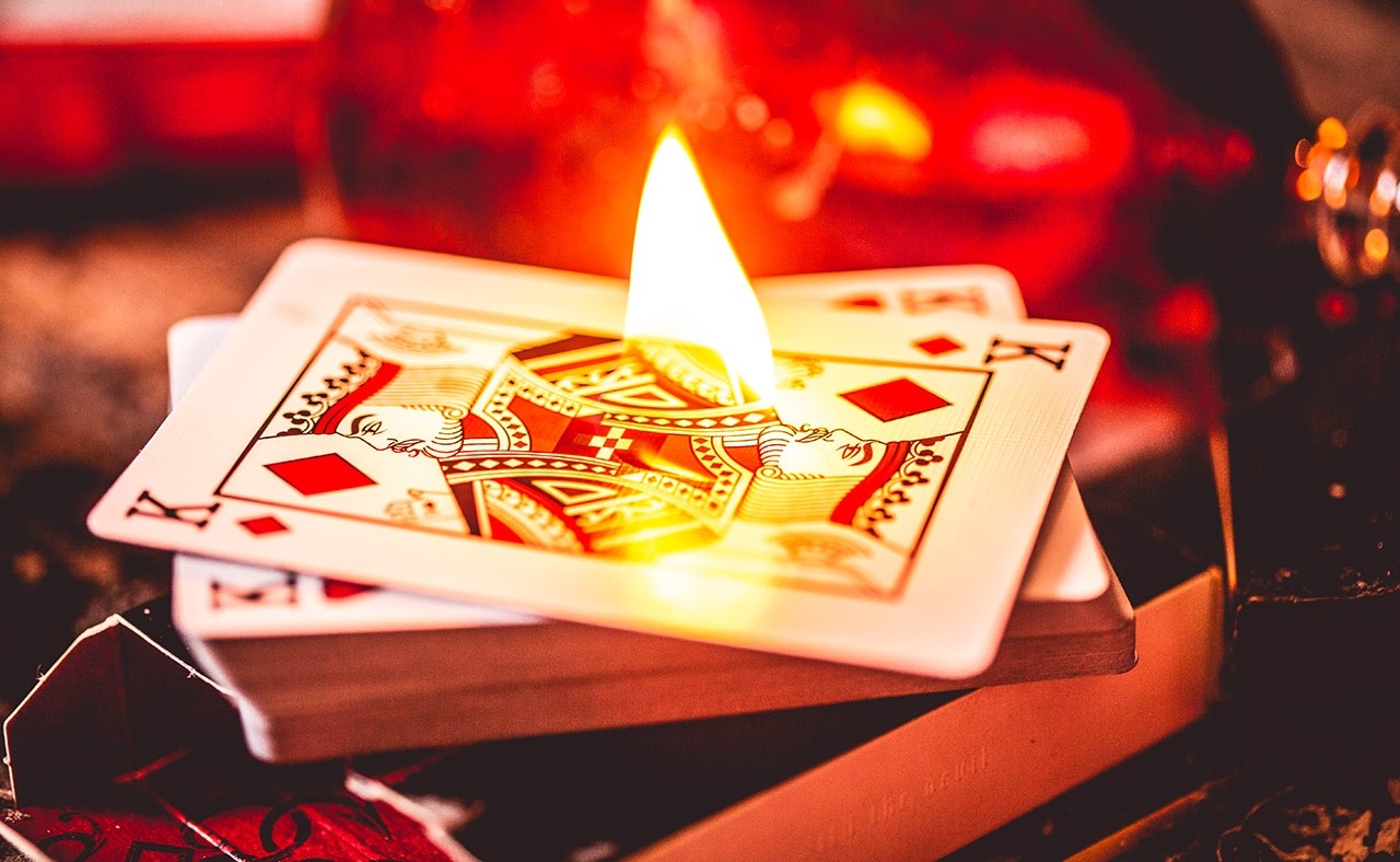 Red Hellions Playing Cards