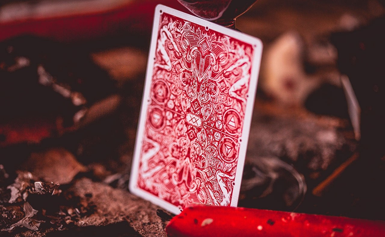 Red Hellions Playing Cards
