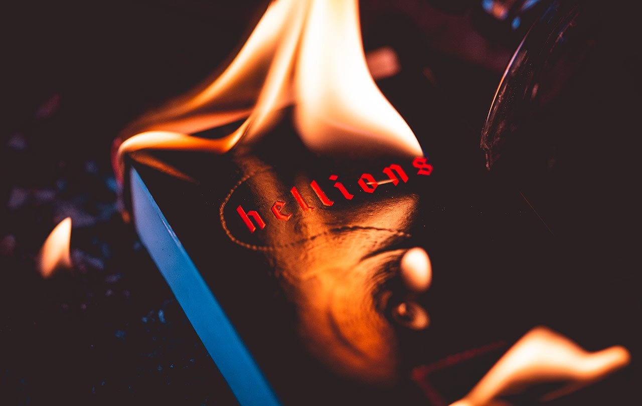 Red Hellions Playing Cards