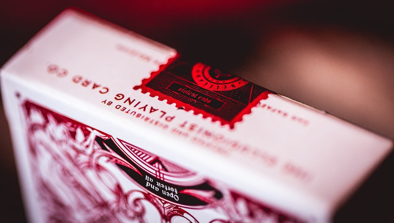 Red Hellions Playing Cards