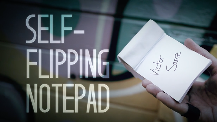Self-Flipping Notepad