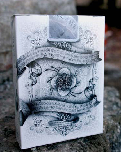 White Arcane Playing Cards