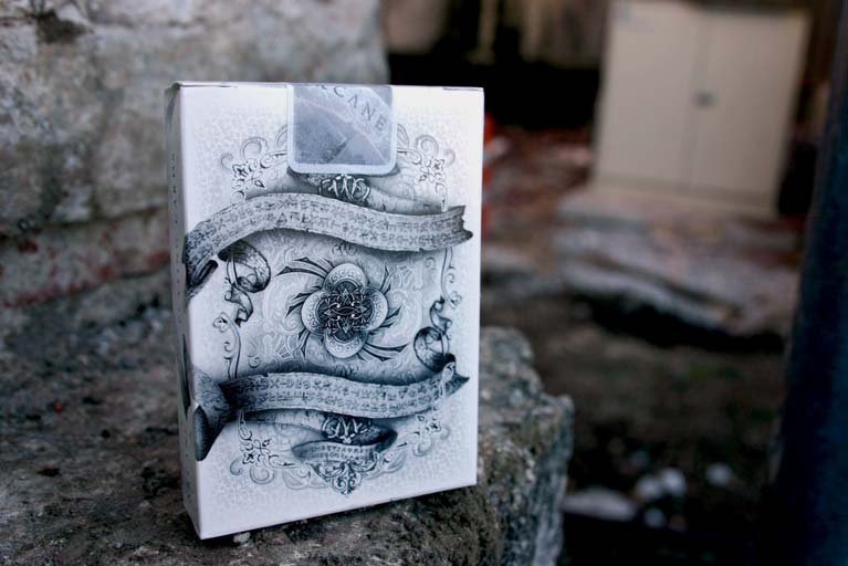 White Arcane Playing Cards