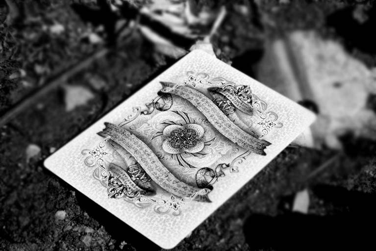 White Arcane Playing Cards