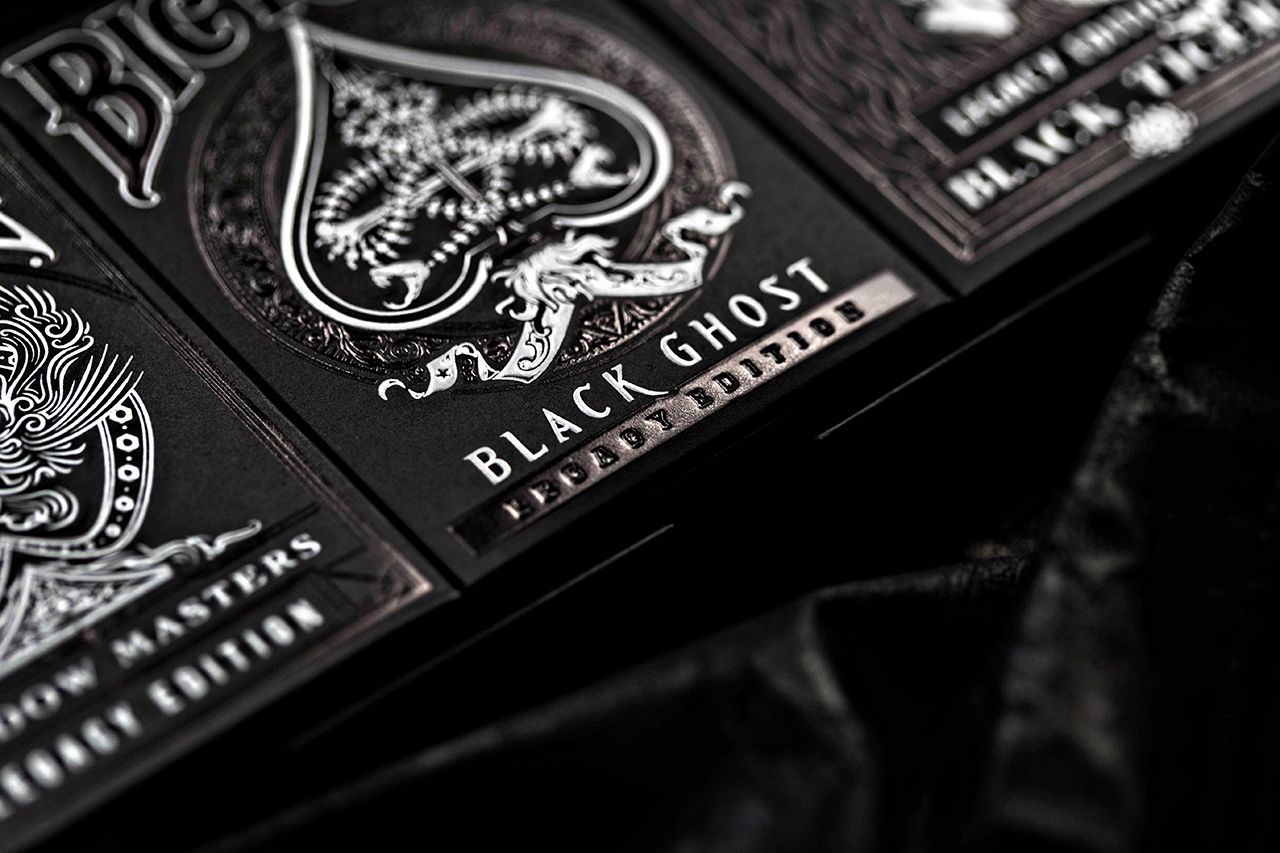 Black Ghost Playing Cards