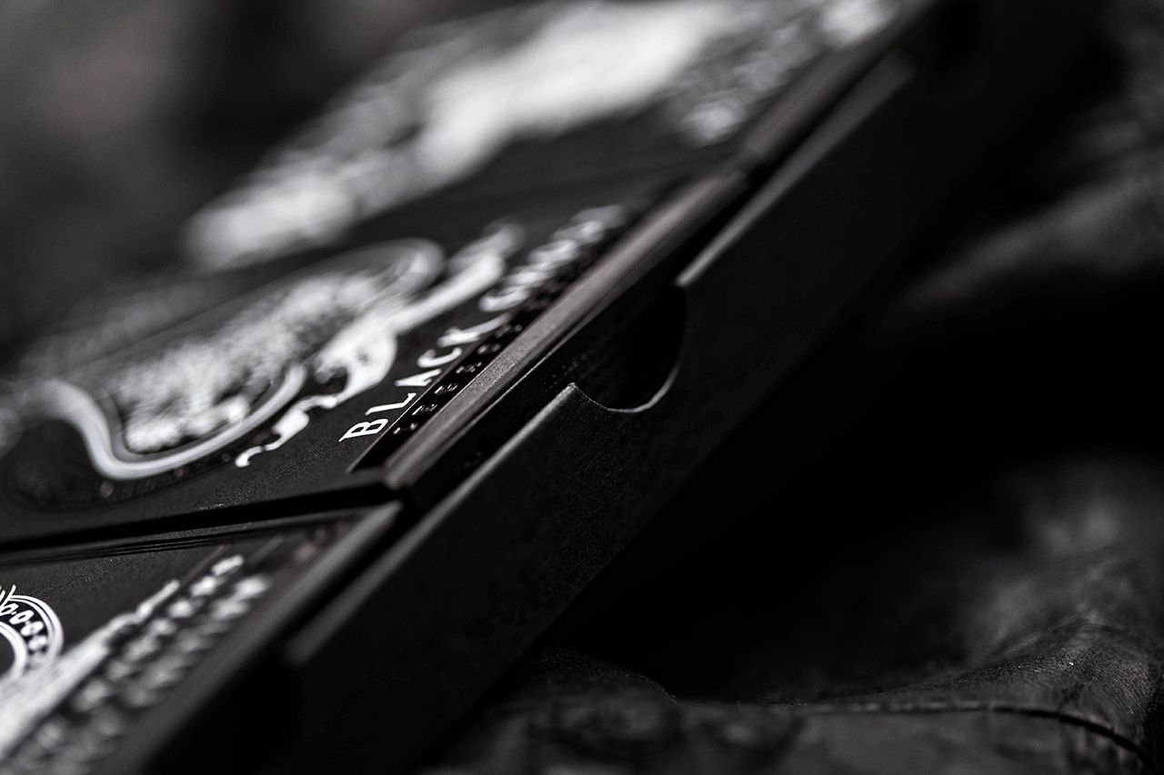 Black Ghost Playing Cards