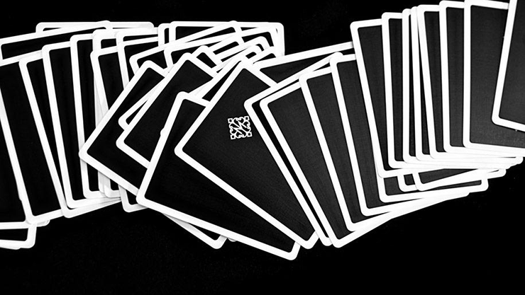 Black Rounders Playing Cards
