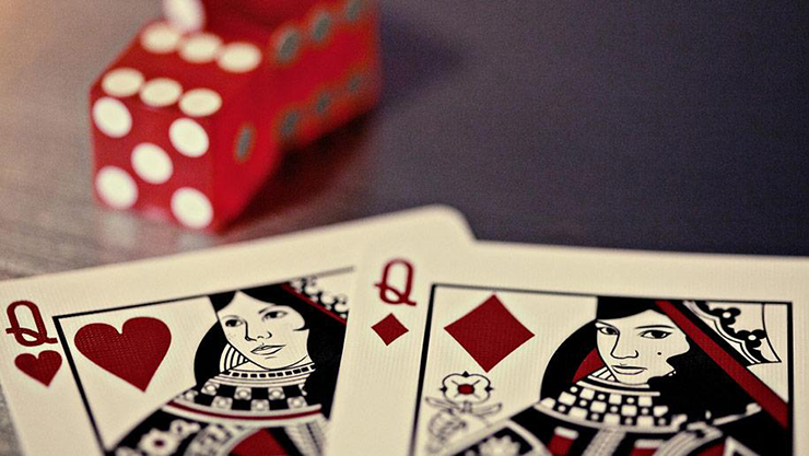 Black Rounders Playing Cards
