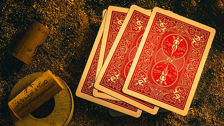 Red Legacy Masters Playing Cards
