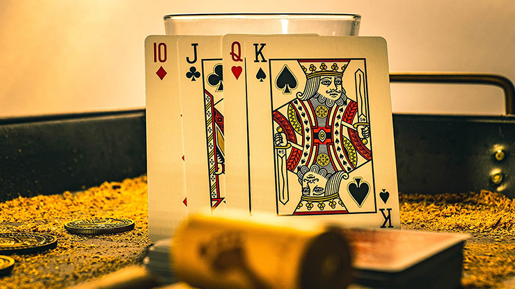Red Legacy Masters Playing Cards