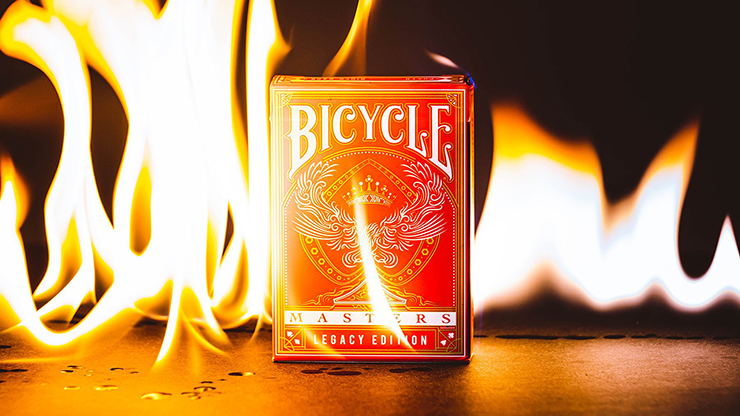 Red Legacy Masters Playing Cards