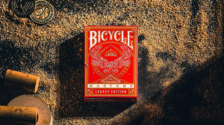 Red Legacy Masters Playing Cards