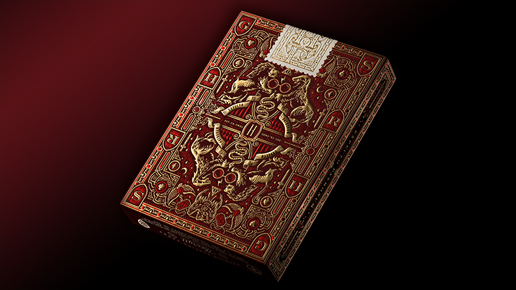 Harry Potter Playing Cards - Gryffindor Red