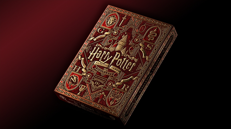 Harry Potter Playing Cards - Gryffindor Red