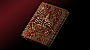 Harry Potter Playing Cards - Gryffindor Red