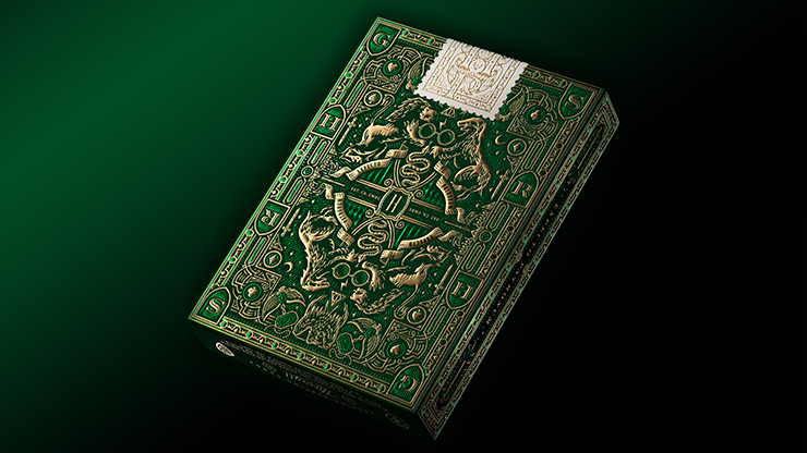 Harry Potter Playing Cards - Slytherin Green