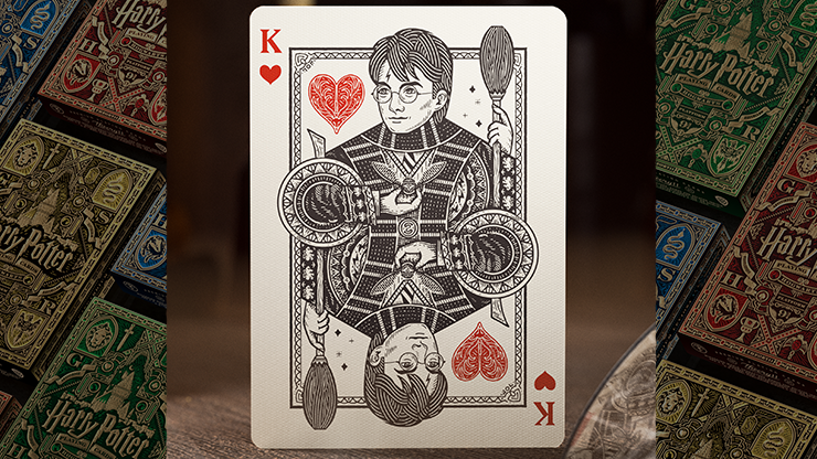 Harry Potter Playing Cards - Slytherin Green
