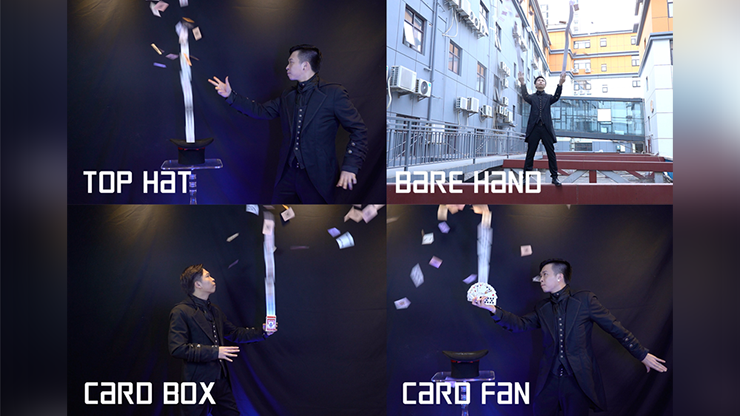 THE ROCKET Card Fountain