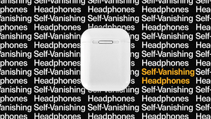 Self Vanishing Headphones