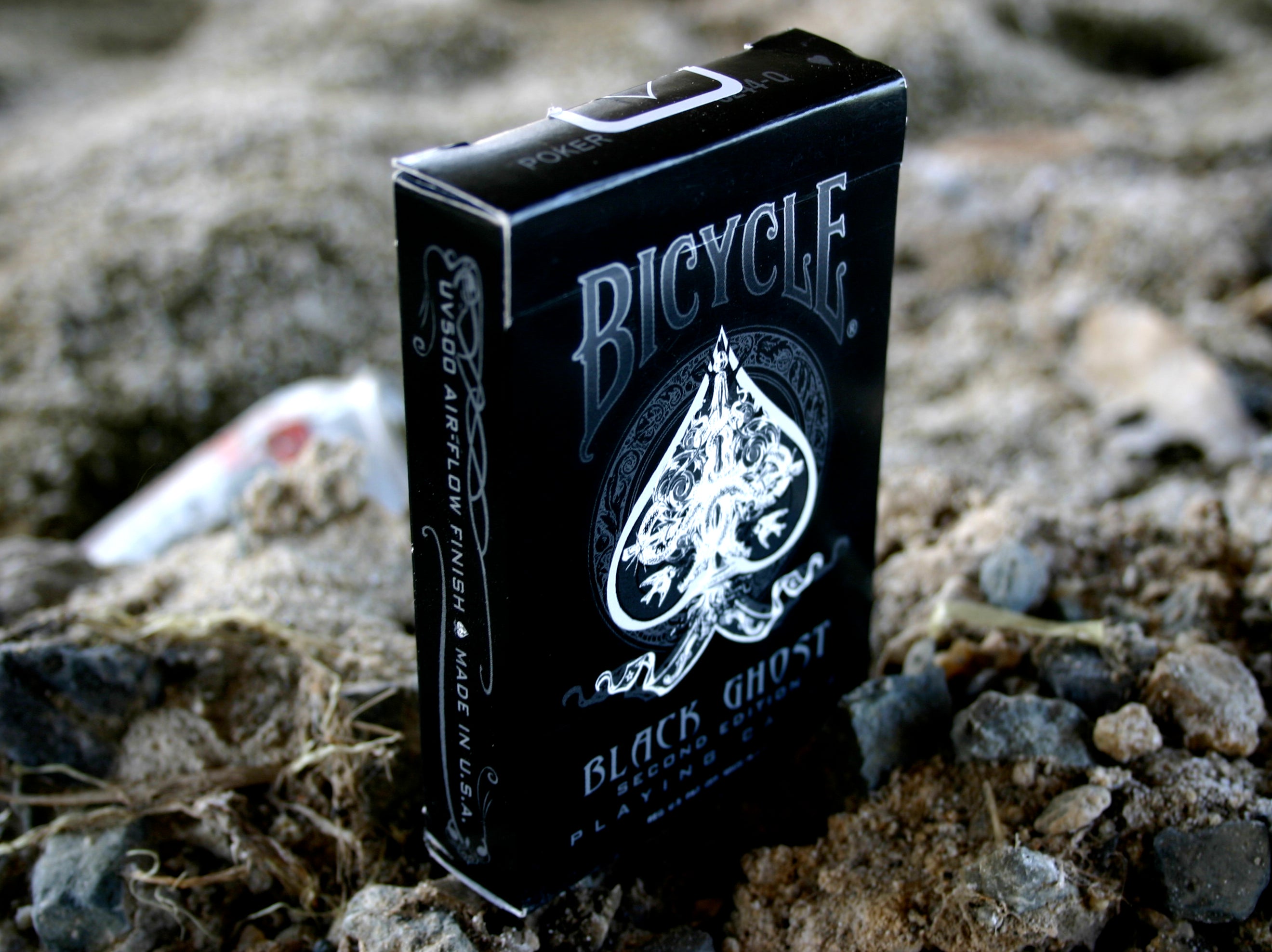 Black Ghost Playing Cards