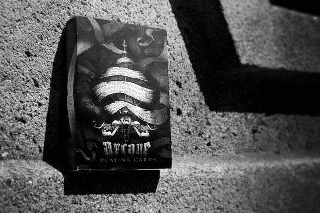 Black Arcane Playing Cards