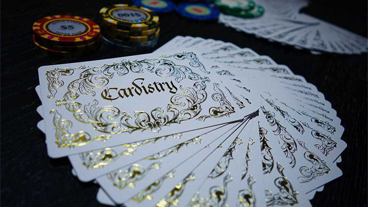 Cardistry x Calligraphy Golden Foil Limited Edition Playing Cards