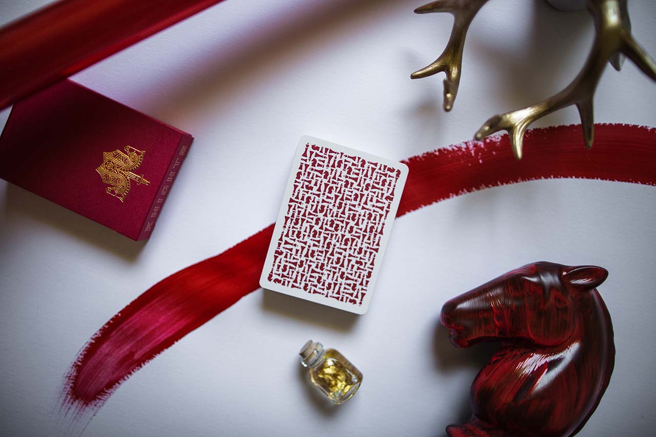 Knights Playing Cards