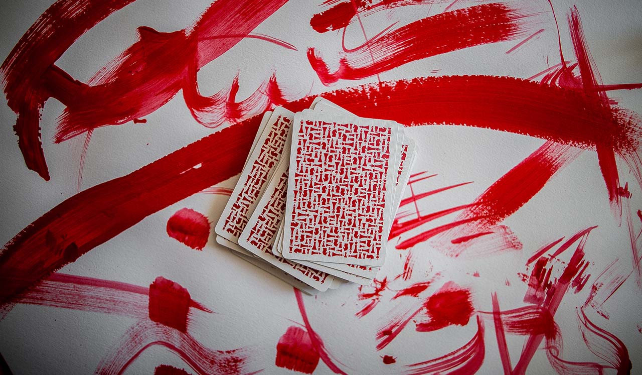 Knights Playing Cards