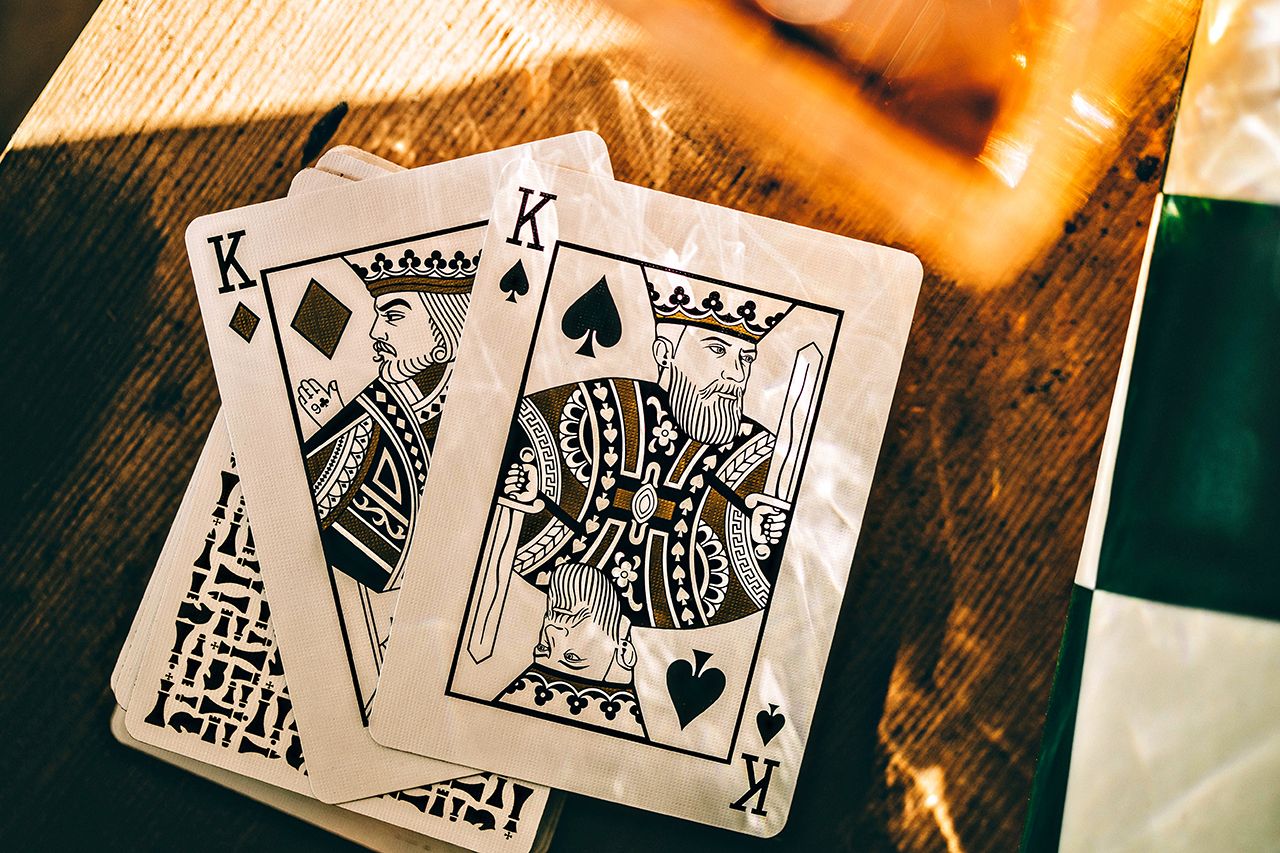 Knights Playing Cards