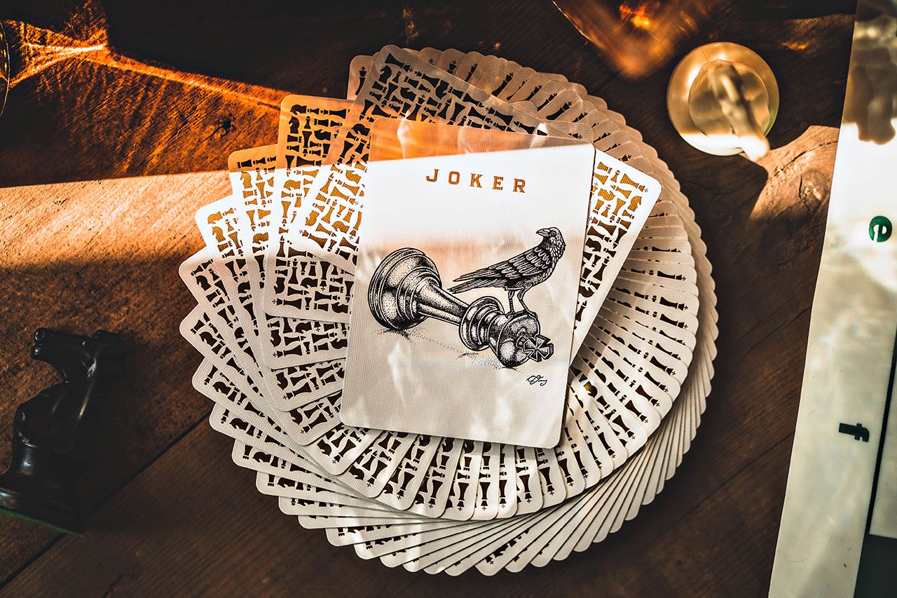 Knights Playing Cards