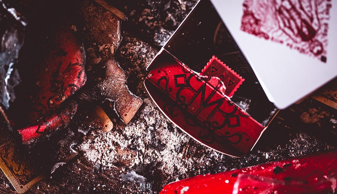 Red Hellions Playing Cards