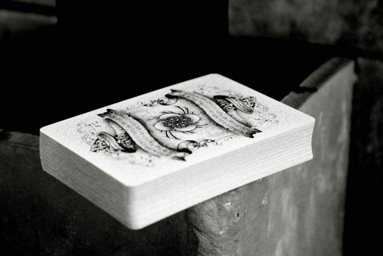 White Arcane Playing Cards