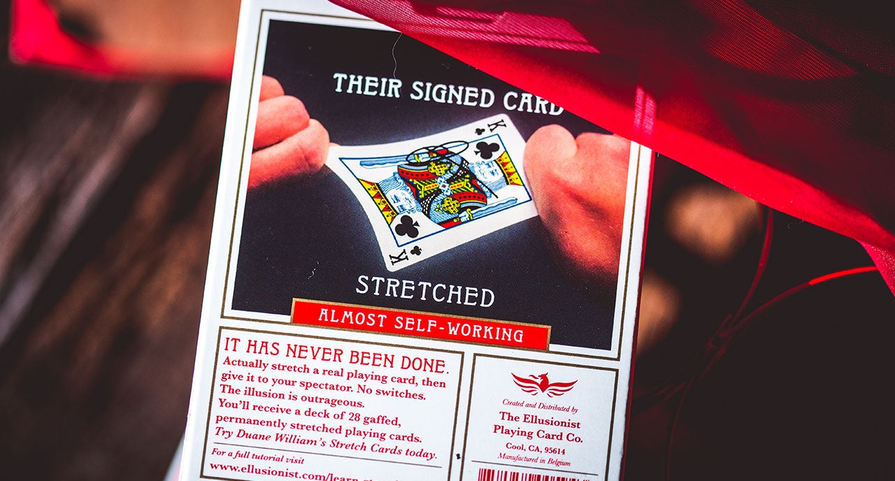 Back Stretch Card Stretch Cards – Shop Magic Supplies