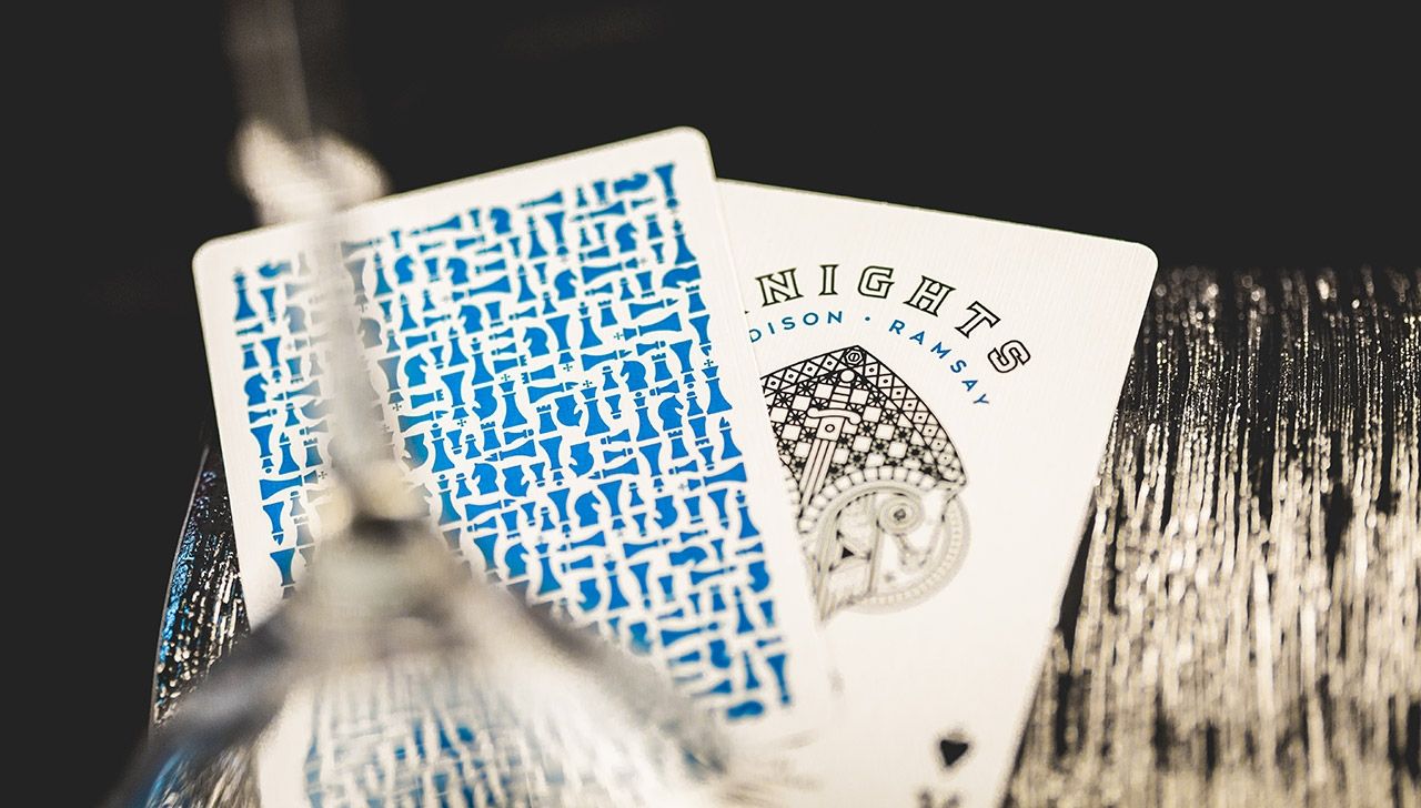 Knights Playing Cards